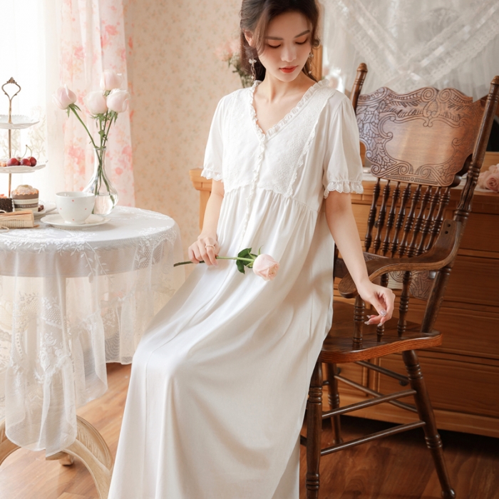 91家纺网 家纺一手货源 找家纺 洛兰沙 2023新款319睡裙