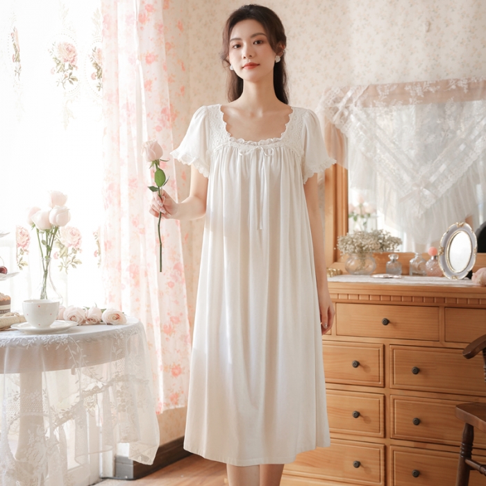 91家纺网 家纺一手货源 找家纺 洛兰沙 2023新款331睡裙