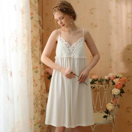 91家纺网 家纺一手货源 找家纺 洛兰沙 2023新款433睡裙