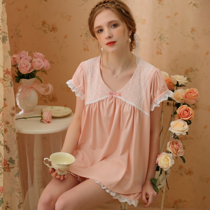 91家纺网 家纺一手货源 找家纺 洛兰沙 2023新款437睡衣