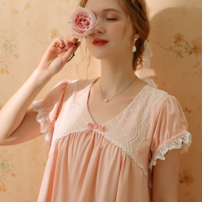 91家纺网 家纺一手货源 找家纺 洛兰沙 2023新款437睡衣