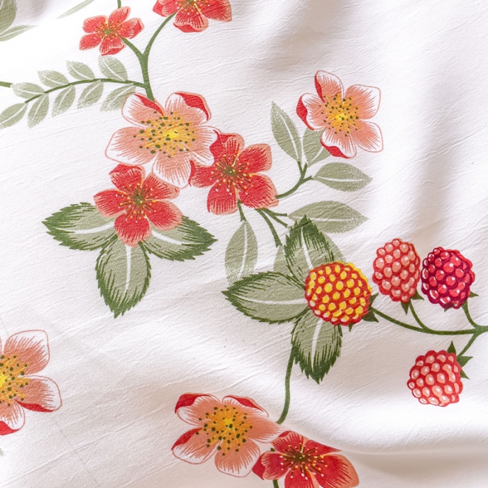 91家纺网 家纺一手货源 找家纺 (总）米瑞娜 2024新款春夏105克双层纱水洗棉麻印花四件套 