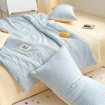 91家纺网 家纺一手货源 找家纺 （总）寐居家纺 2023新款泡泡纱夏被四件套