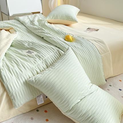 91家纺网 家纺一手货源 找家纺 （总）寐居家纺 2023新款泡泡纱夏被四件套