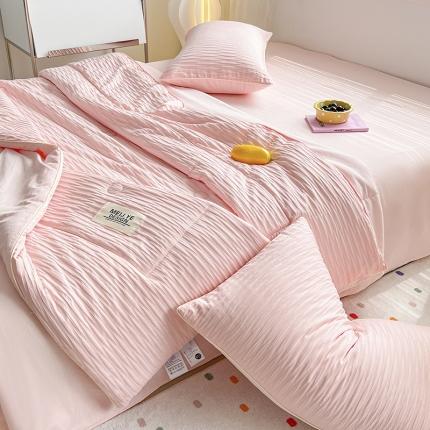 91家纺网 家纺一手货源 找家纺 （总）寐居家纺 2023新款泡泡纱夏被四件套