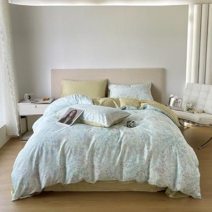 千朵 2023新款莱赛尔纤维冰激凌系列四件套 （二） 花季