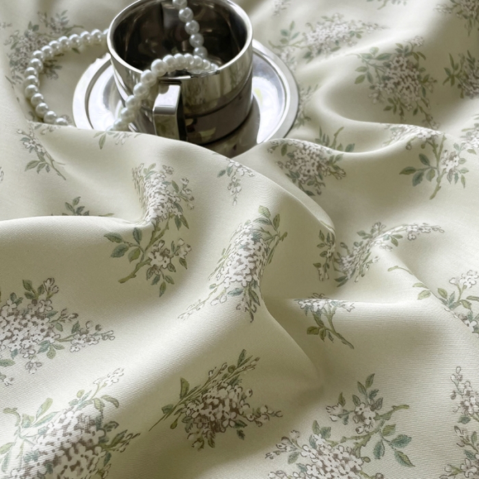 91家纺网 家纺一手货源 找家纺 千朵 2023新款莱赛尔纤维冰激凌系列四件套 （二） 柠染-绿