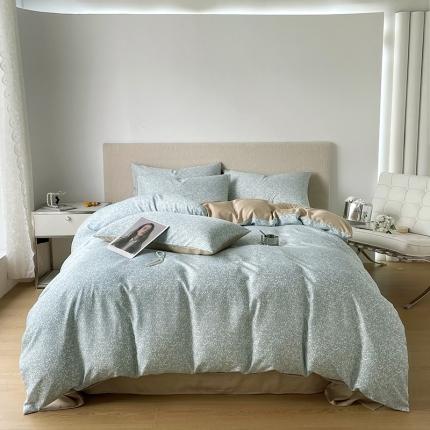 千朵 2023新款莱赛尔纤维冰激凌系列四件套 （二） 小月叶