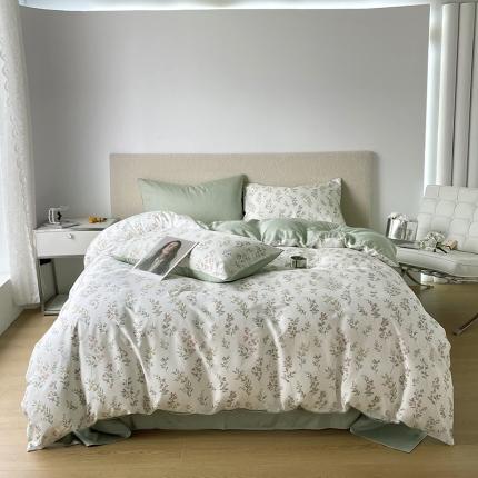 千朵 2023新款莱赛尔纤维冰激凌系列四件套 （二） 伊恬