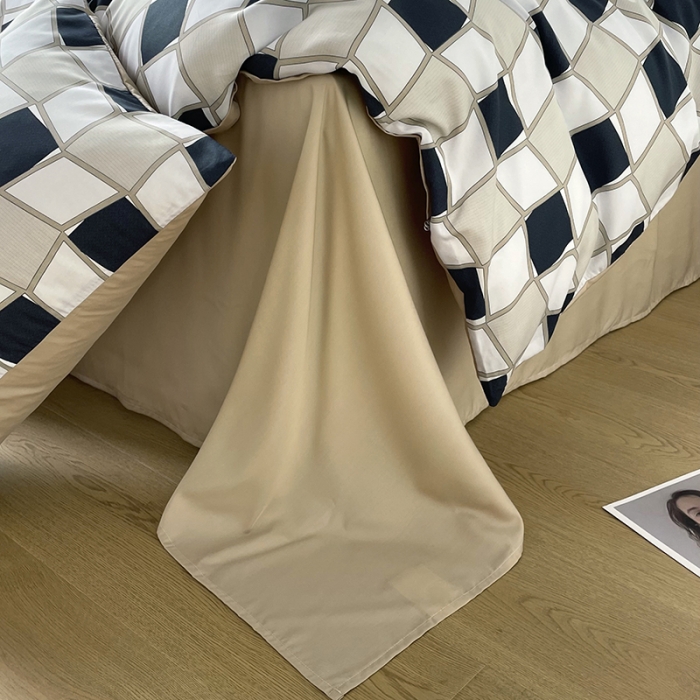 91家纺网 家纺一手货源 找家纺 千朵 2023新款莱赛尔纤维冰激凌系列四件套 （二） 至尚