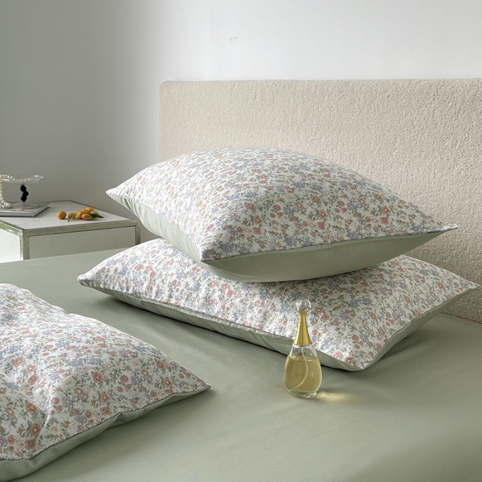 91家纺网 家纺一手货源 找家纺 千朵 2023新款莱赛尔纤维冰激凌系列四件套 （二） 紫苏