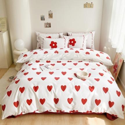 顾里 2023新款爱心全棉系列 红爱心