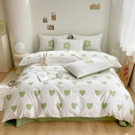 顾里 2023新款爱心全棉系列 绿爱心