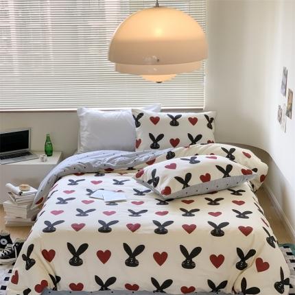 91家纺网 家纺一手货源 找家纺 （总）桃喜2024新款全棉卡通四件套