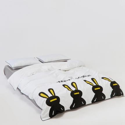 91家纺网 家纺一手货源 找家纺 涞澳2023款全棉印花(时尚款） 吉祥兔