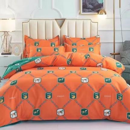 91家纺网 家纺一手货源 找家纺 （总）爱诗诺 2025加厚生态棉磨毛四件套高克重植物羊绒单被套大量现货