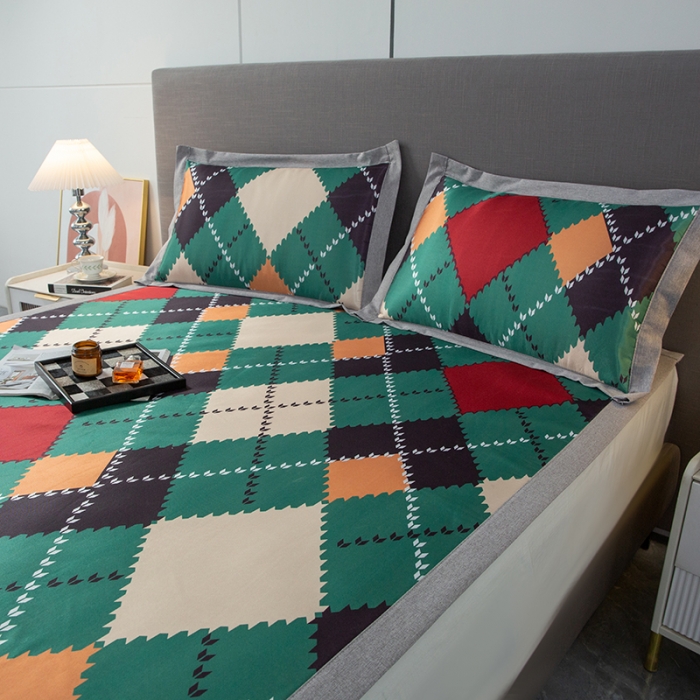 91家纺网 家纺一手货源 找家纺 简宜家居 2023新款冰丝复合席子 灵动