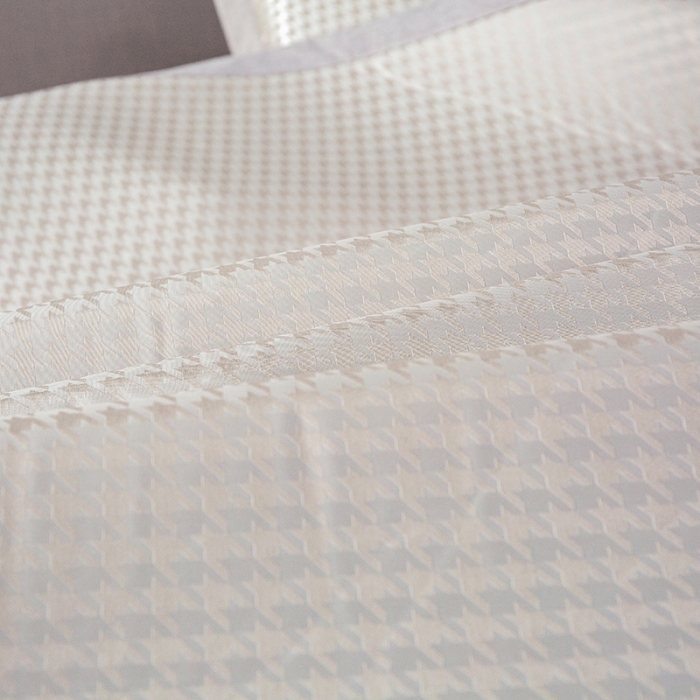 91家纺网 家纺一手货源 找家纺 简宜家居 2023新款冰丝复合席子 千鸟格-灰