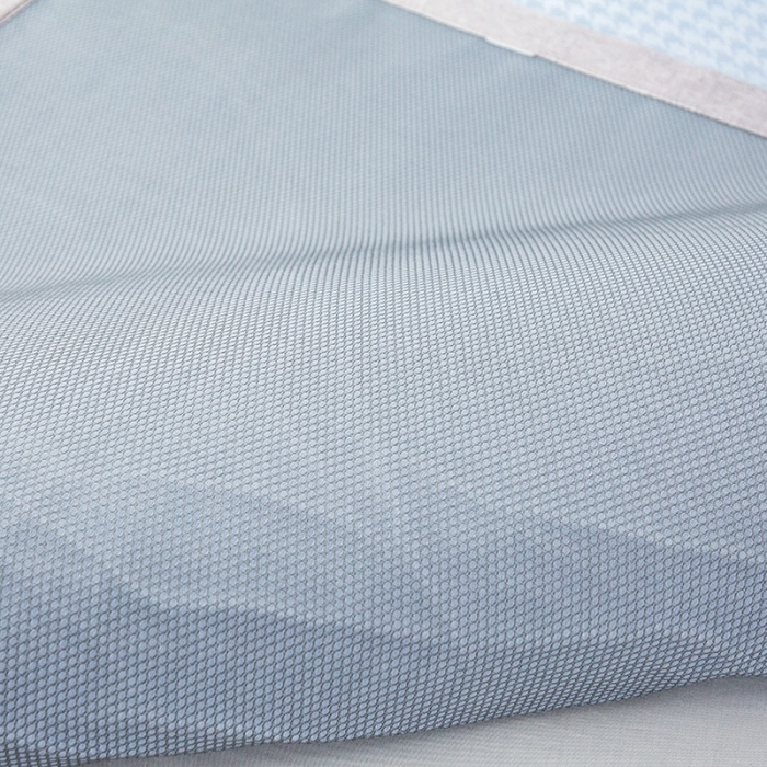 91家纺网 家纺一手货源 找家纺 简宜家居 2023新款冰丝复合席子 千鸟格-蓝