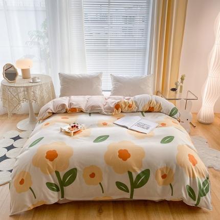 91家纺网 家纺一手货源 找家纺 （总）赫然家纺 新款斜纹磨毛单品被套