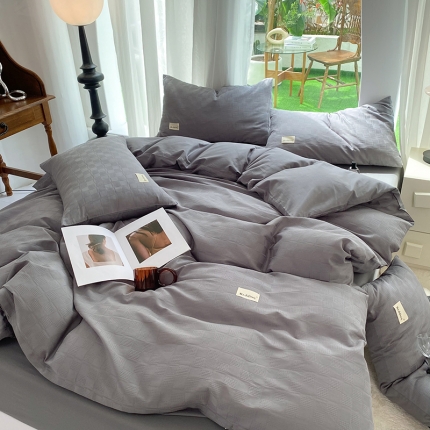 91家纺网 家纺一手货源 找家纺 （总）澳梵家居 2023新品全棉华夫格四件套