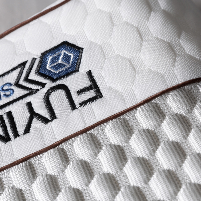 91家纺网 家纺一手货源 找家纺 其乐 2023新款水立方凉豆豆枕 灰豆豆（40*60*8/10）