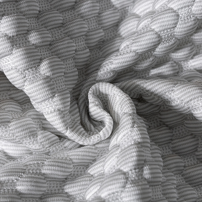 91家纺网 家纺一手货源 找家纺 其乐 2023新款水立方凉豆豆枕 灰豆豆（40*60*8/10）