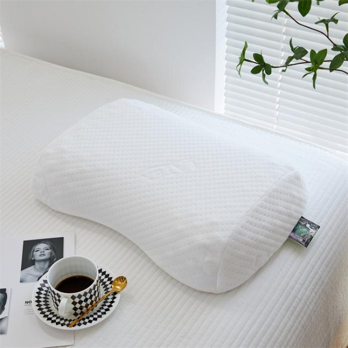 91家纺网 家纺一手货源 找家纺 新款天然乳胶枕女士美容枕花生枕单人狼牙按摩乳胶枕头