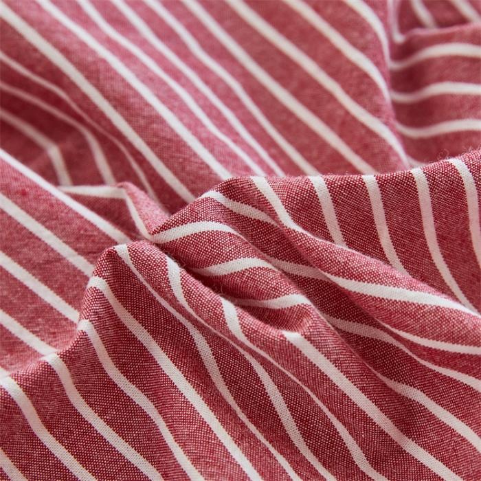 91家纺网 家纺一手货源 找家纺 新款天然乳胶枕高低平面款面料全棉水洗棉条纹面料乳胶枕头