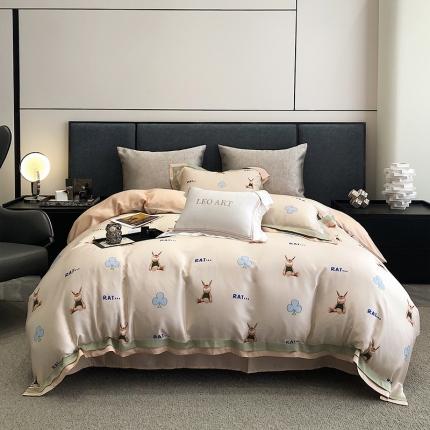 涞澳 2023新款 天丝印花四件套凯蒂