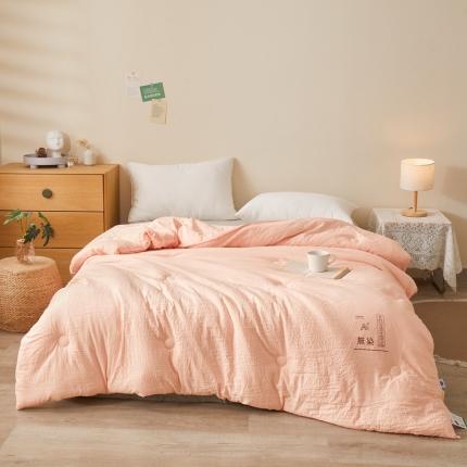 91家纺网 家纺一手货源 找家纺 （总）易博 热卖针织棉华夫格冬被子母被