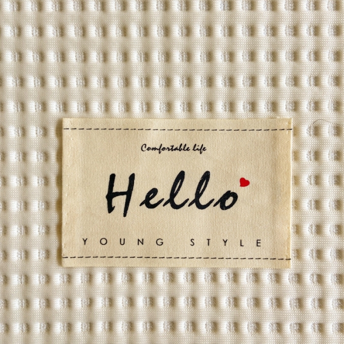 91家纺网 家纺一手货源 找家纺 吉象家纺 2023新款A类华夫格软席凉感席套件 华夫格象牙白