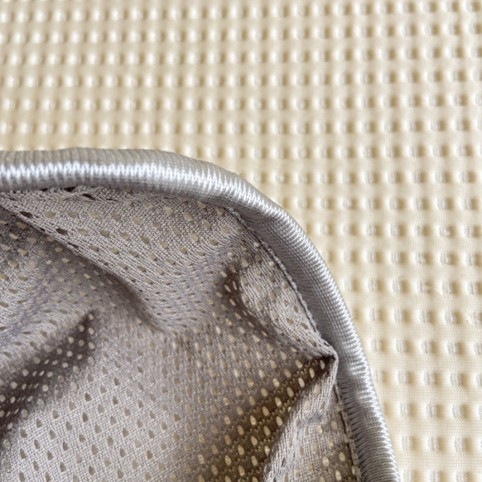 91家纺网 家纺一手货源 找家纺 吉象家纺 2023新款A类华夫格软席凉感席套件 华夫格象牙白