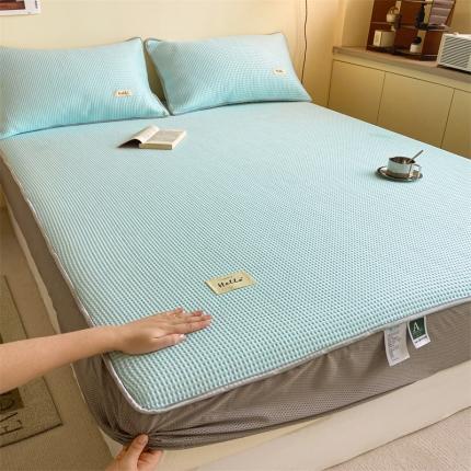 91家纺网 家纺一手货源 找家纺 （总）吉象家纺 2023新款A类华夫格软席凉感席套件