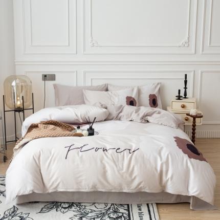 91家纺网 家纺一手货源 找家纺 （总）安莱生活 2023新款长绒棉数码大版数码印花居家高级风四件套