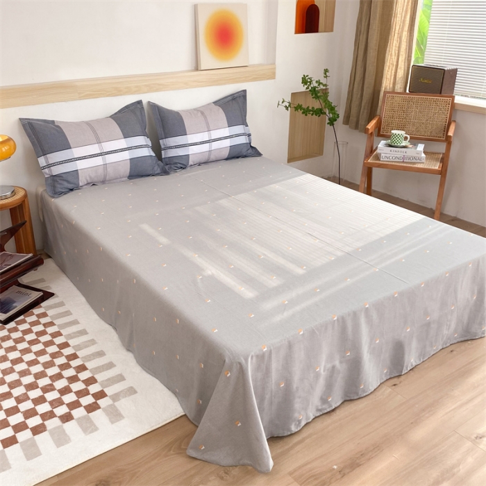 91家纺网 家纺一手货源 找家纺 多品 2023新款12868全棉印花单被套系列第二批 时尚格调