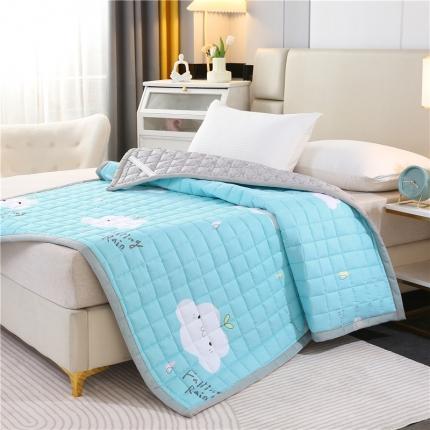 91家纺网 家纺一手货源 找家纺 东宇床垫 2023新款全棉印花棉花床垫 色彩天空