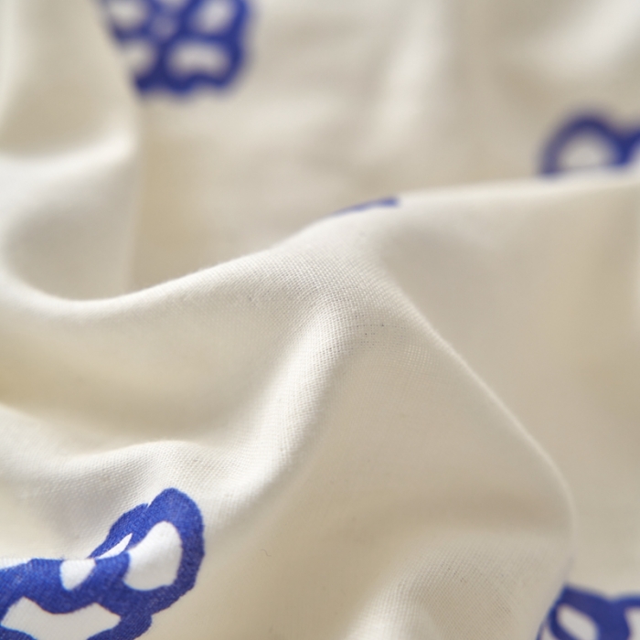 91家纺网 家纺一手货源 找家纺 时年 2023新款全棉母婴级有氧双层纱纽扣工艺款四件套-场景一 休闲时代-兰