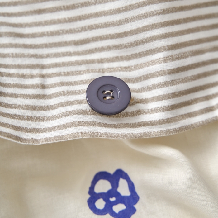 91家纺网 家纺一手货源 找家纺 时年 2023新款全棉母婴级有氧双层纱纽扣工艺款四件套-场景一 休闲时代-兰