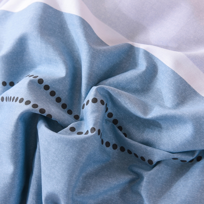 91家纺网 家纺一手货源 找家纺 多品家纺 2023新款12868全棉印花四件套系列第二批 格彩丽景