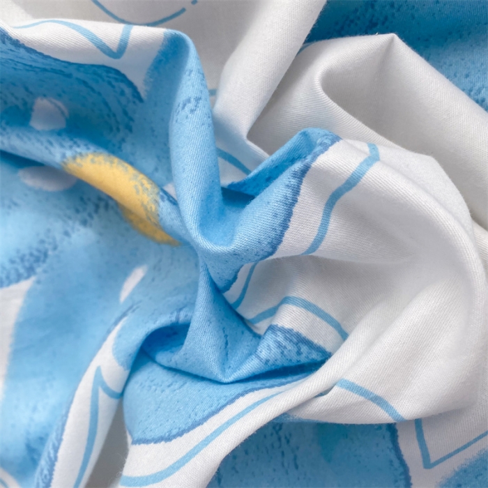 91家纺网 家纺一手货源 找家纺 多品家纺 2023新款12868全棉印花四件套系列第二批 花梦