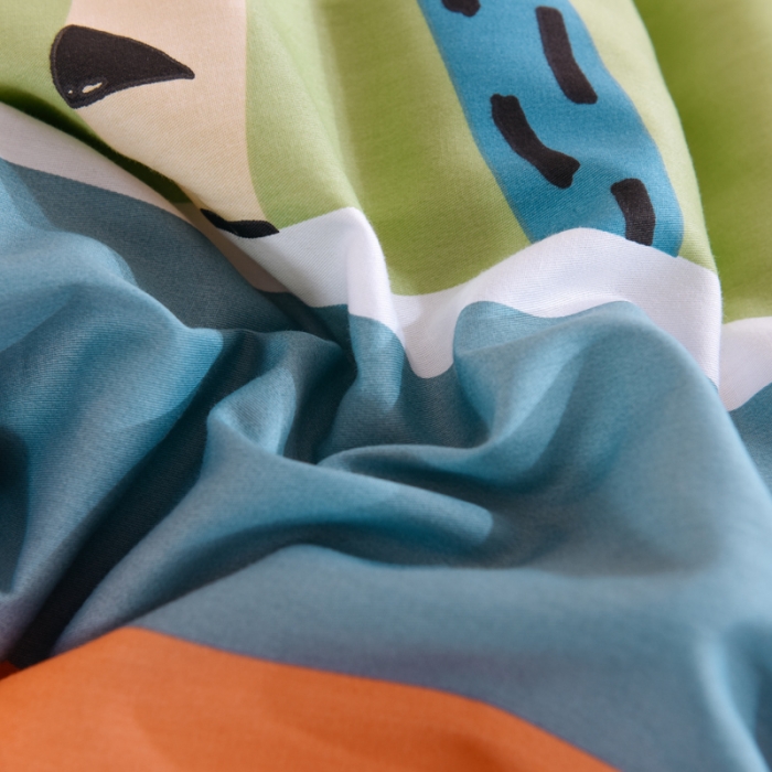 91家纺网 家纺一手货源 找家纺 多品家纺 2023新款12868全棉印花四件套系列第二批 鹿可可