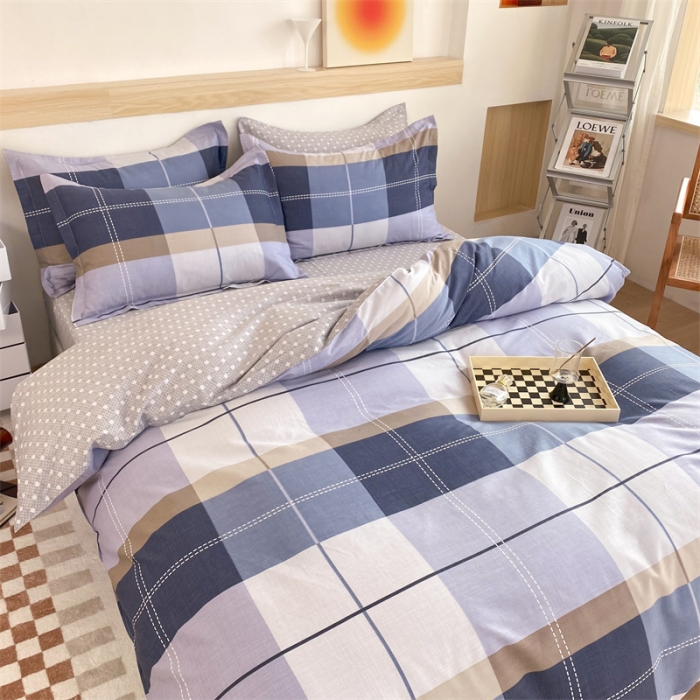 91家纺网 家纺一手货源 找家纺 多品家纺 2023新款12868全棉印花四件套系列第二批 摩纳哥