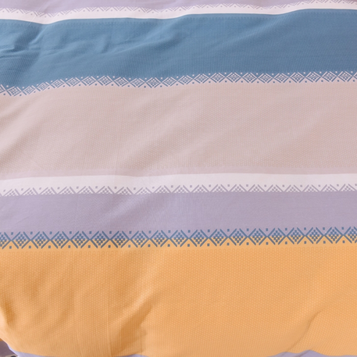 91家纺网 家纺一手货源 找家纺 多品家纺 2023新款12868全棉印花四件套系列第二批 时光隧道-蓝