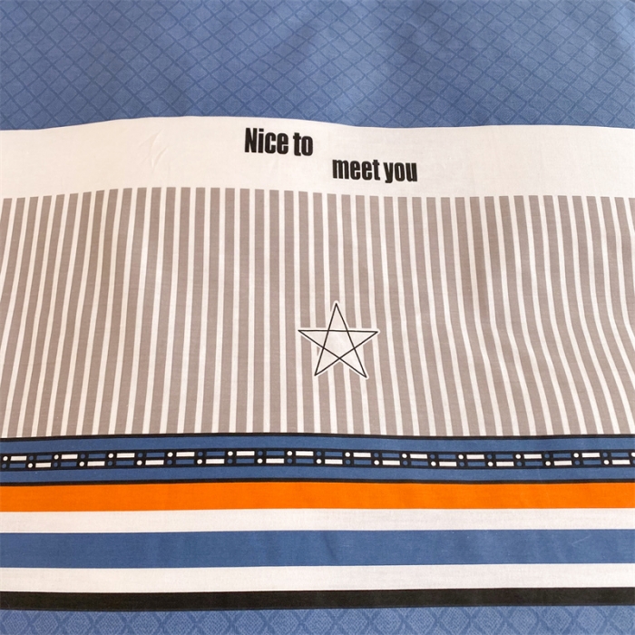 91家纺网 家纺一手货源 找家纺 多品家纺 2023新款12868全棉印花四件套系列第二批 时尚青春