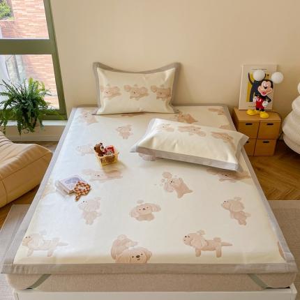 91家纺网 家纺一手货源 找家纺 （总）时年 2023新款水洗冰丝凉席