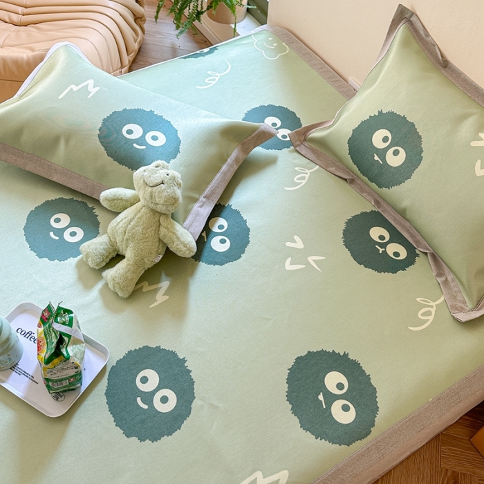 91家纺网 家纺一手货源 找家纺 （总）时年 2023新款水洗冰丝凉席