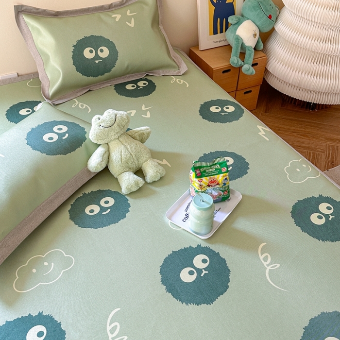 91家纺网 家纺一手货源 找家纺 （总）时年 2023新款水洗冰丝凉席