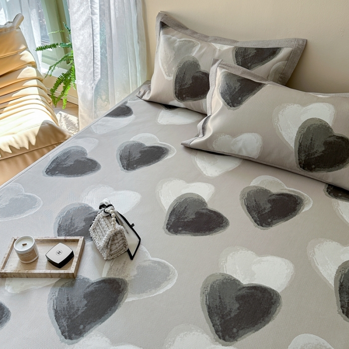 91家纺网 家纺一手货源 找家纺 时年 2023新款水洗冰丝凉席 律动-咖