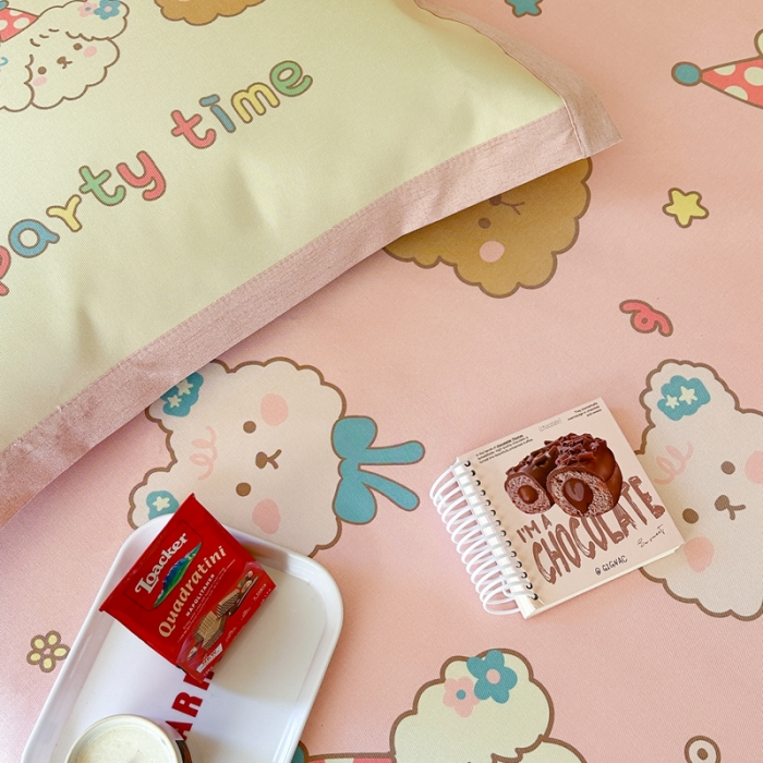 91家纺网 家纺一手货源 找家纺 时年 2023新款水洗冰丝凉席 派对